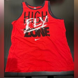 Nike Tank Top, Large, Red